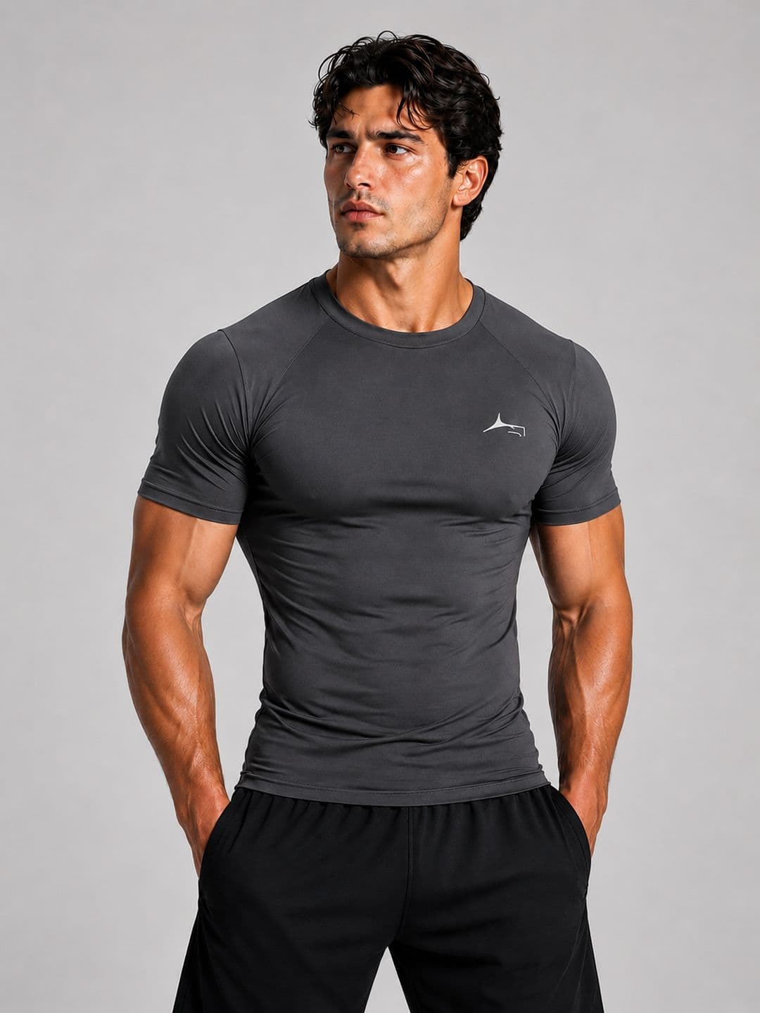 Prosharx Men Brand Logo Dri-FIT Compression T-shirt - view 1