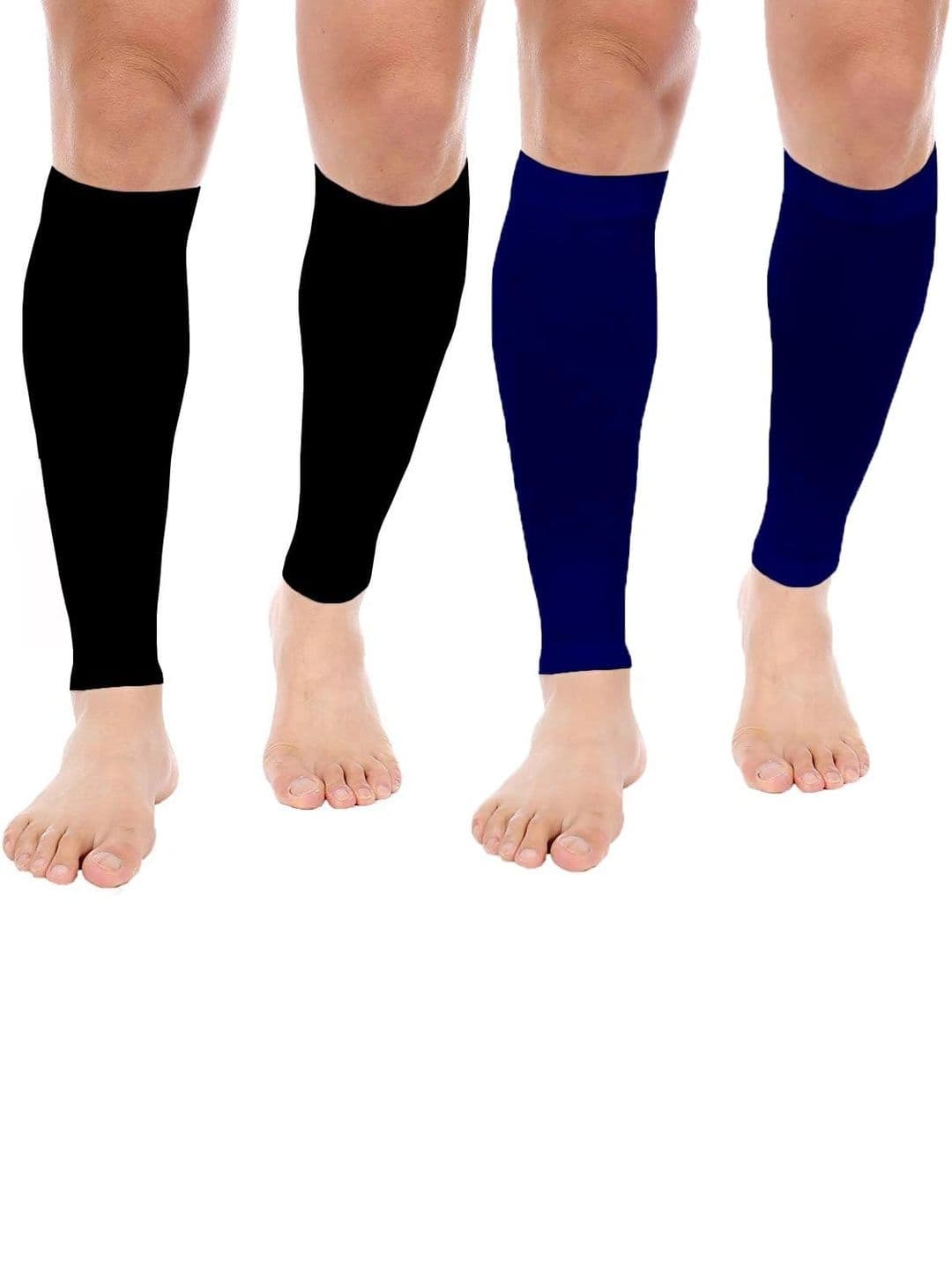 MIZUNA Unisex Pack of 2 Assorted Calf Length Socks - view 1
