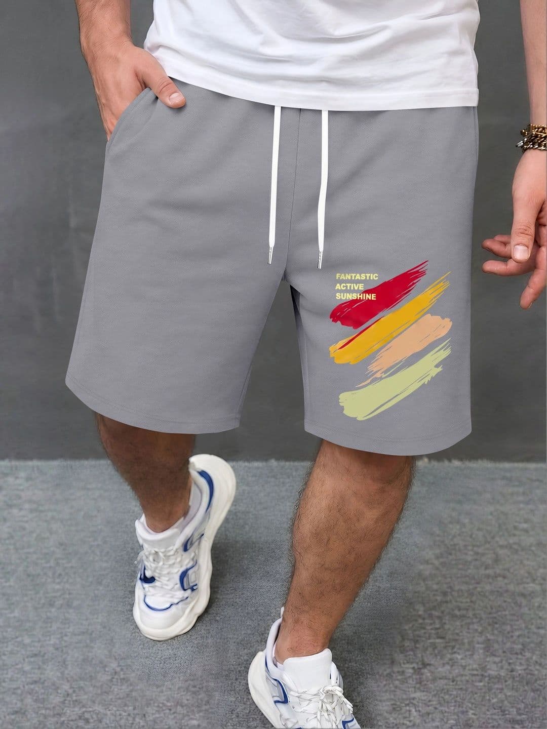 HAPPY KHAJANA Men Printed Shorts - view 1