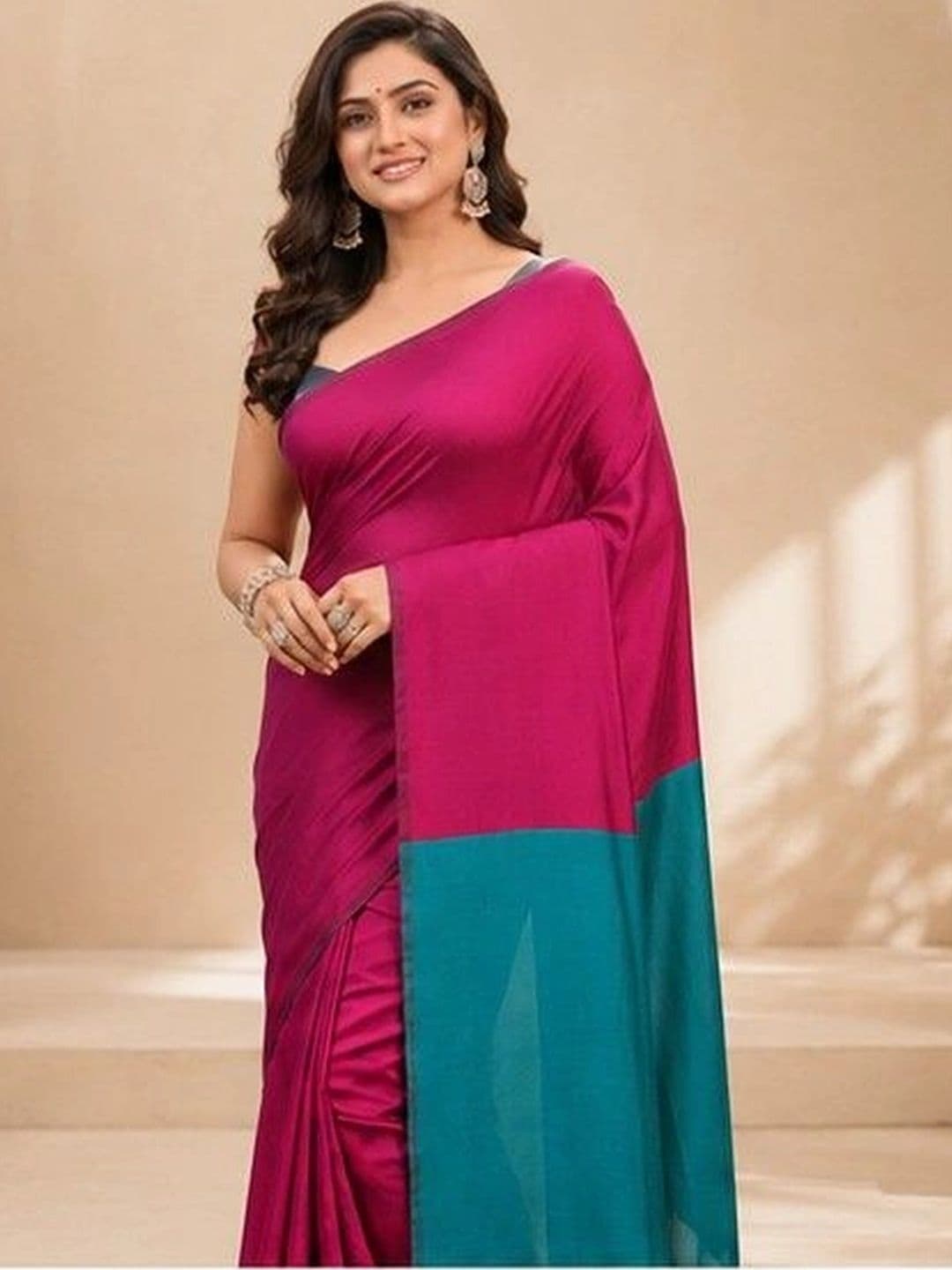Rovika Pure Cotton Khadi Saree - view 1