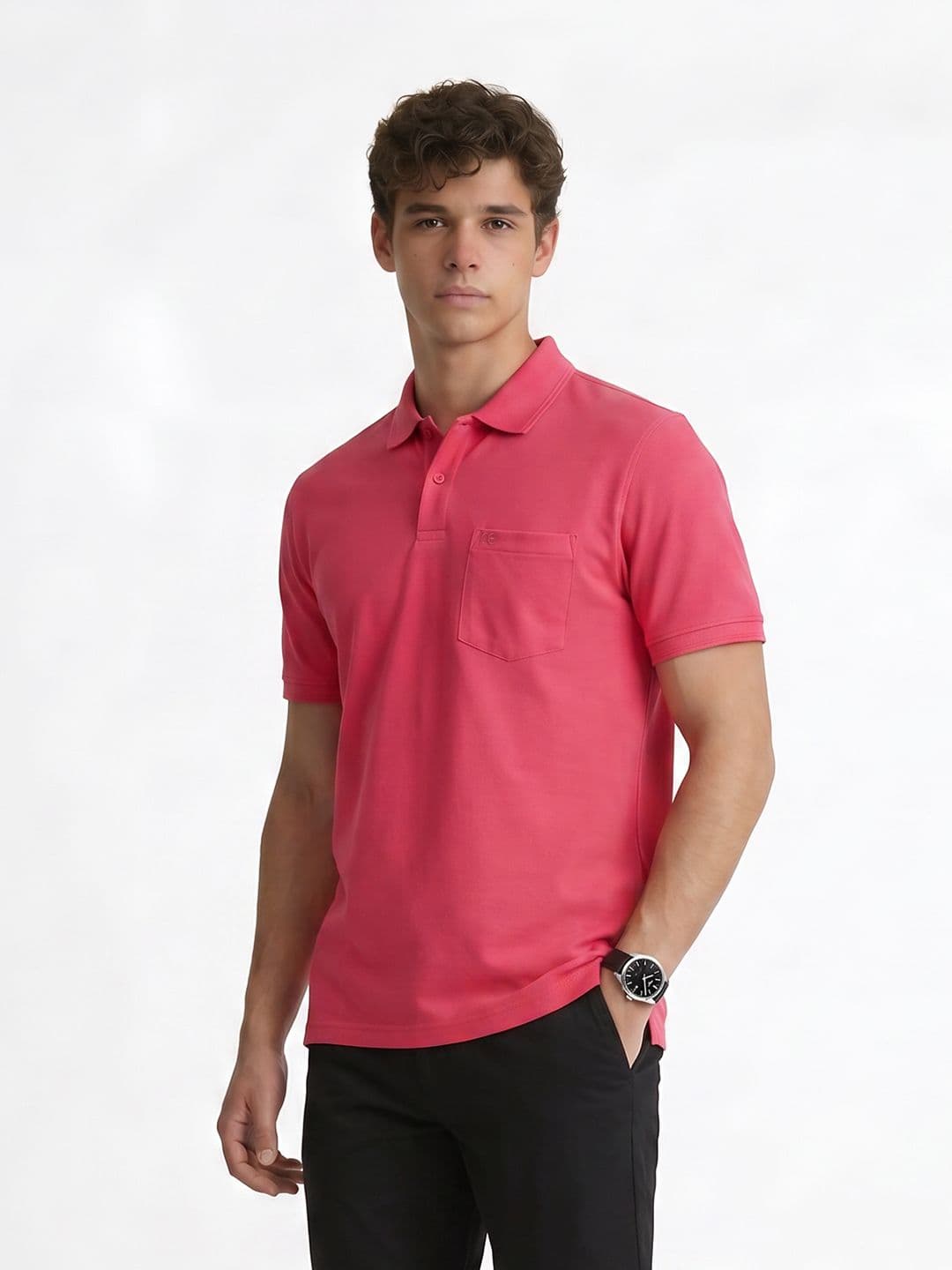 Peter England Polo Collar T-shirt - view 1