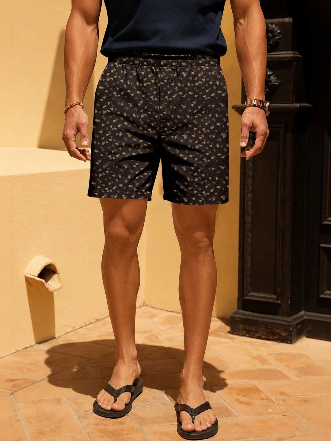 FTX Printed Cotton Mid Rise Boxers - view 1