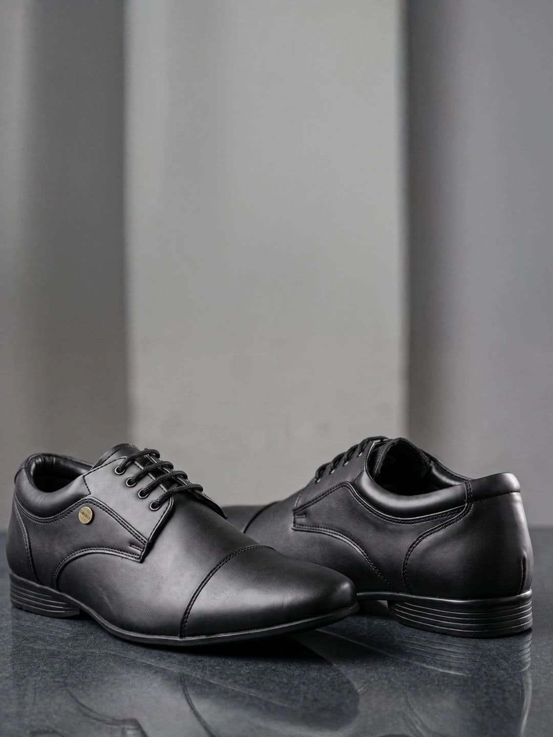Liberty Men PU Pointed Toe Derbys Formal Shoes - view 1