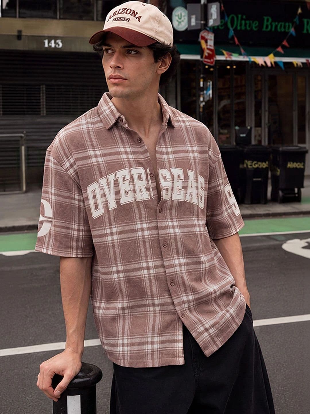 Powerlook Men Gingham Checks Checked Casual Shirt - view 1