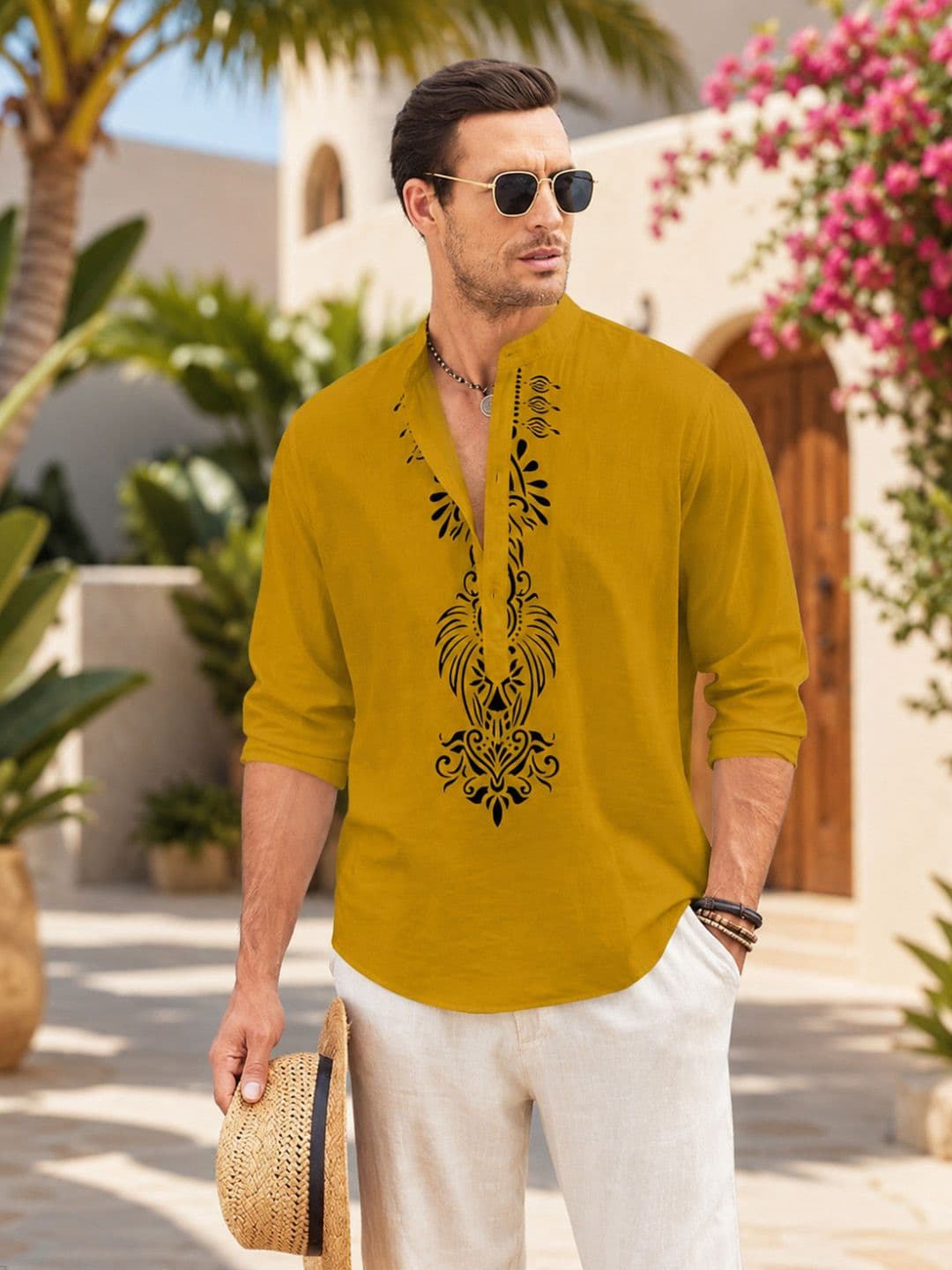 FINIVO FASHION Men Comfort Printed Casual Shirt - view 1