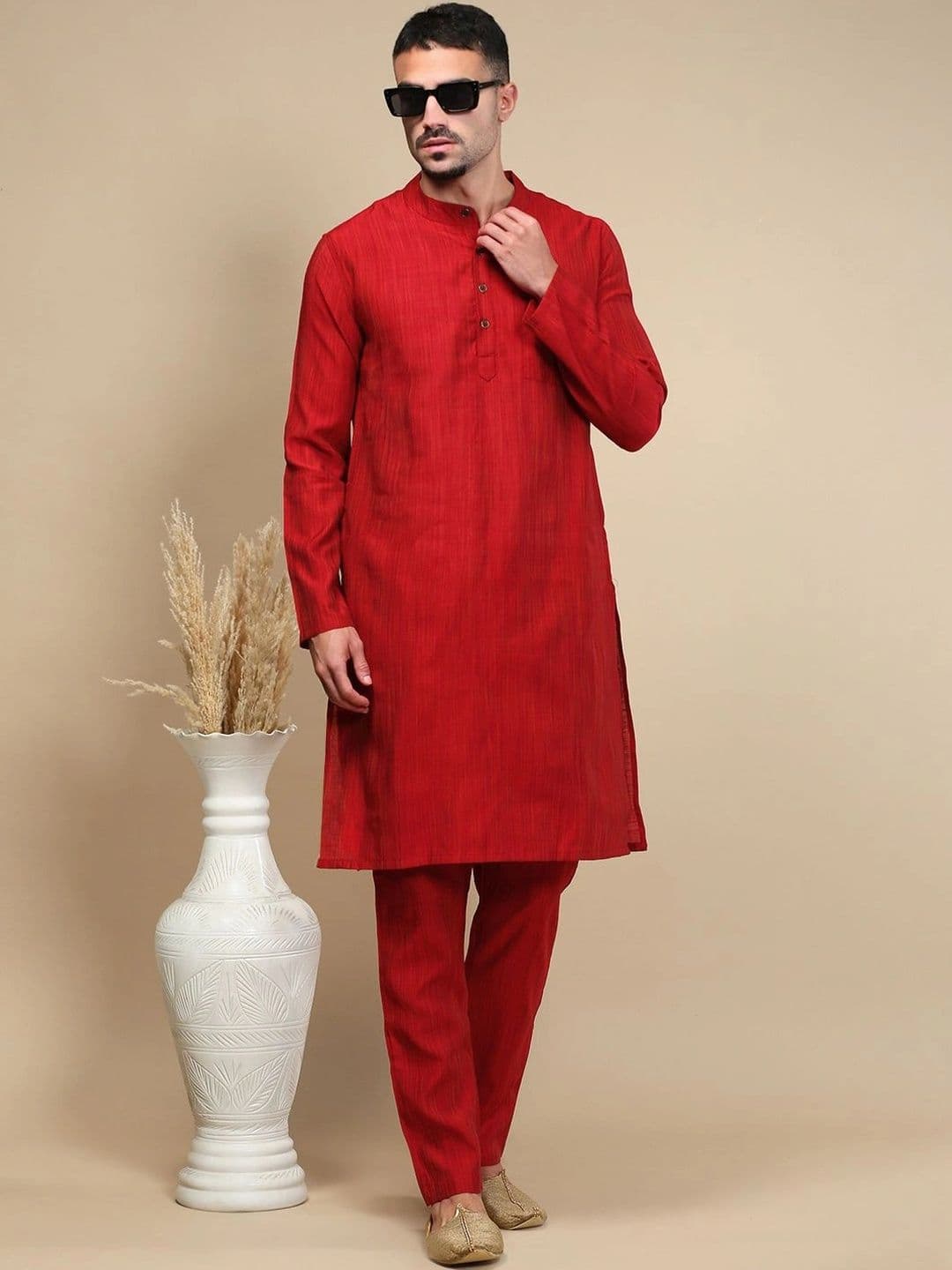 WHITE HEART Men Kurta - view 1