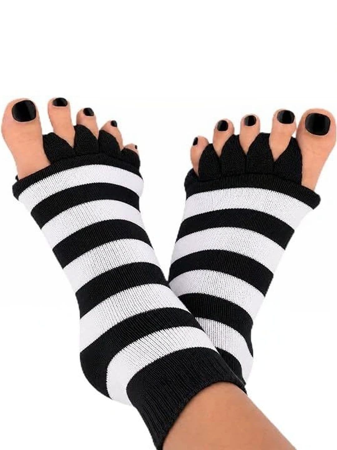 Moda Rapido Men Cotton Blend Striped Ankle Length Socks - view 1