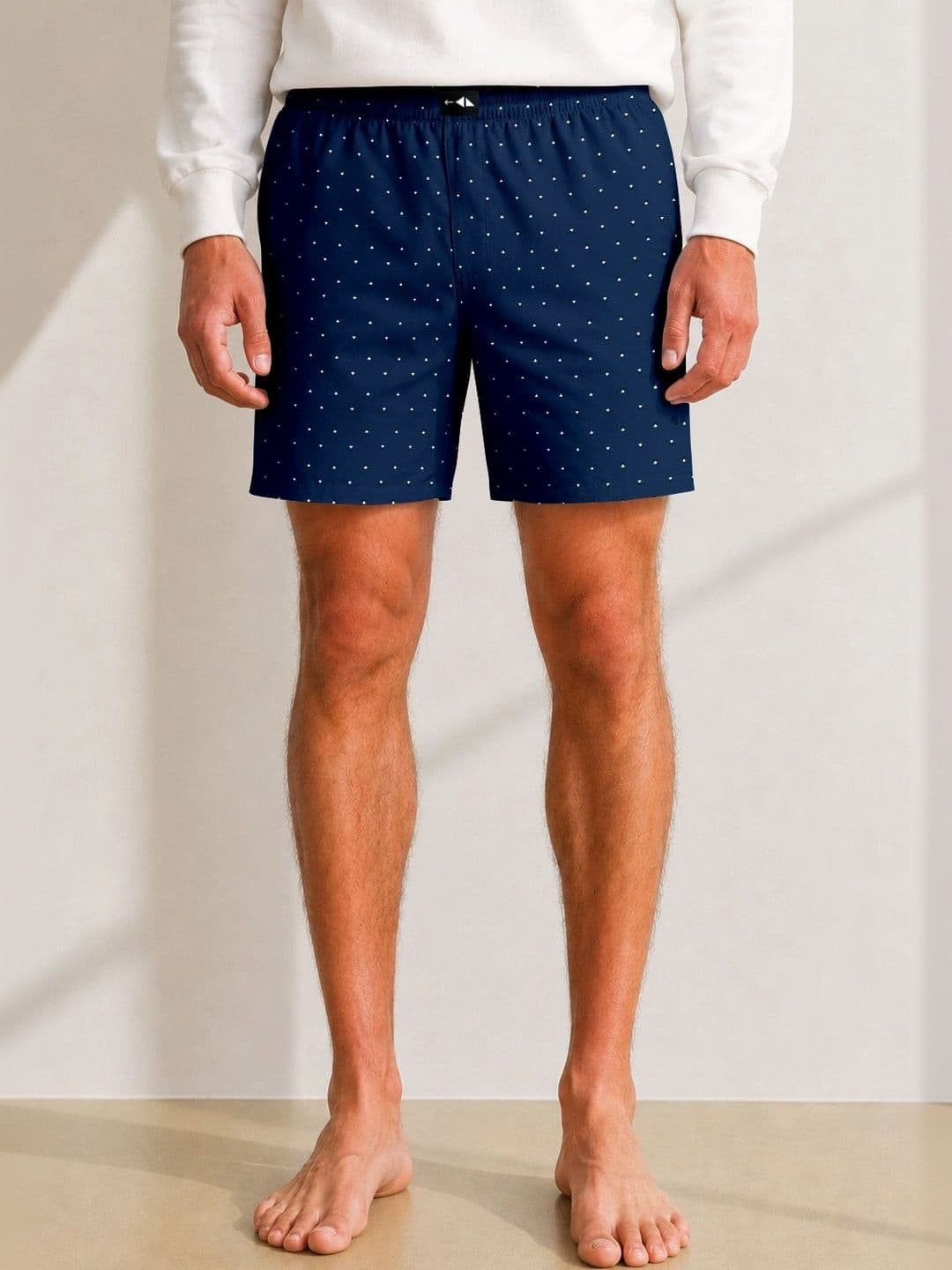 FTX Printed Cotton Mid-Rise Boxers - view 1