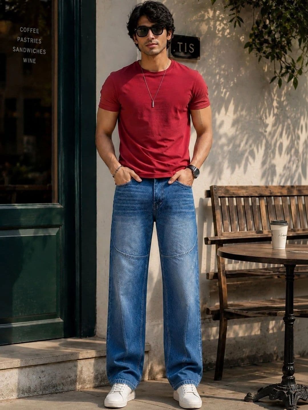 Tini Huggs Men Mid-Rise Jeans - view 1
