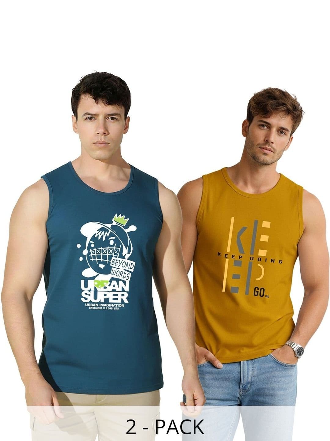 SLOWLORIS Men 2 Printed T-shirt - view 1