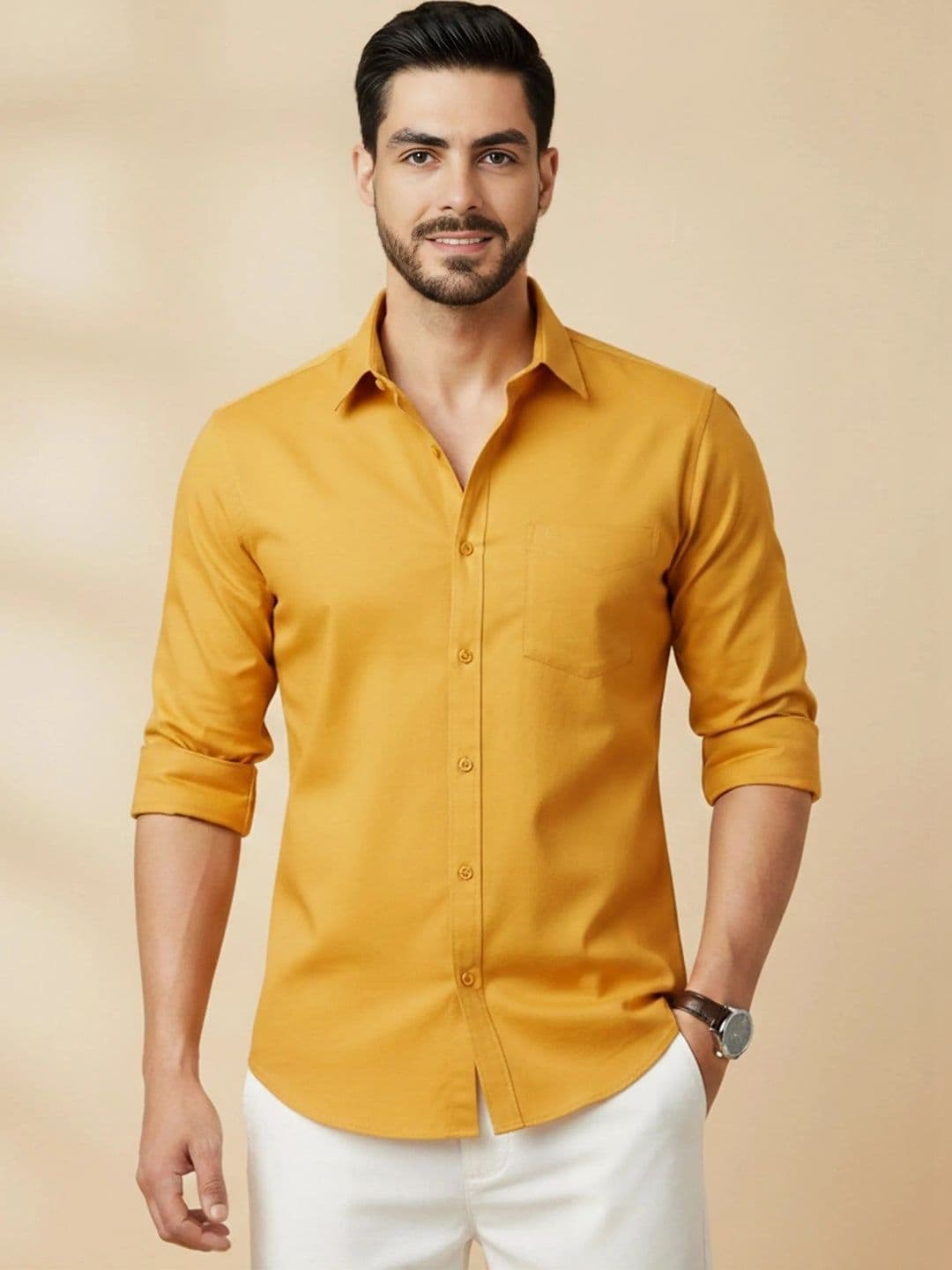 GENTSWAG Men Classic Casual Shirt - view 1