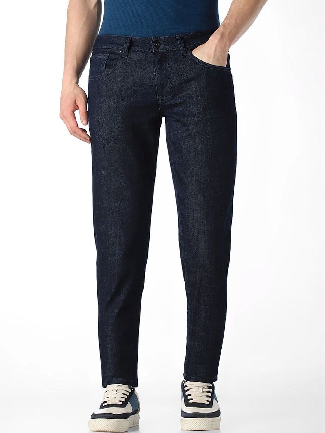 Jack & Jones Men Slim Fit Mid-Rise Jeans - view 1