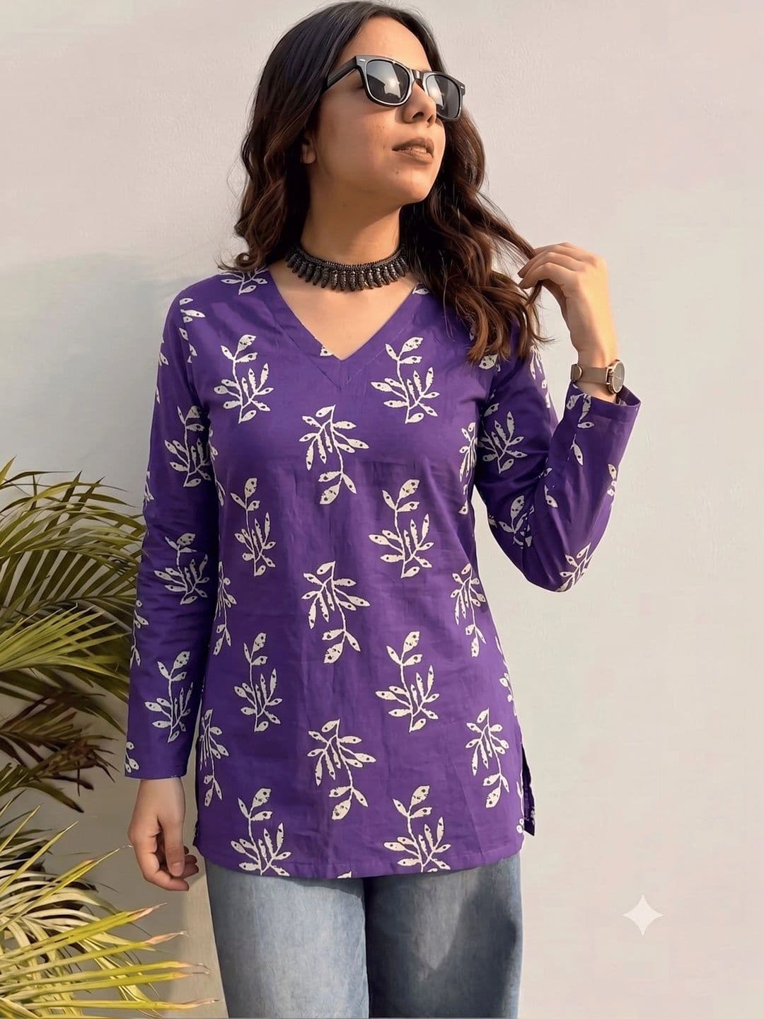 Sangria Women Ethnic Motifs Printed Kurta - view 1