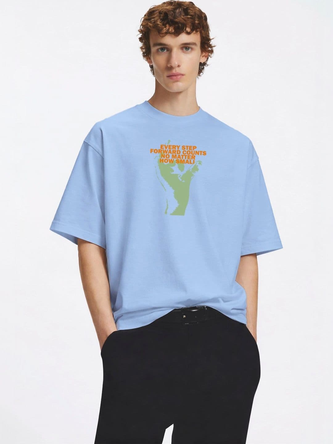 Moda rapido X TOGS & TERRE Men Typography Printed Organic Cotton Blend T-shirt - view 1