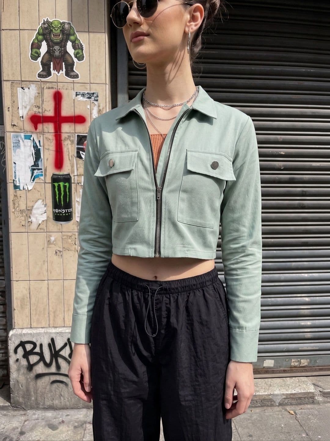 STRV Women Crop Open Front Jacket - view 1