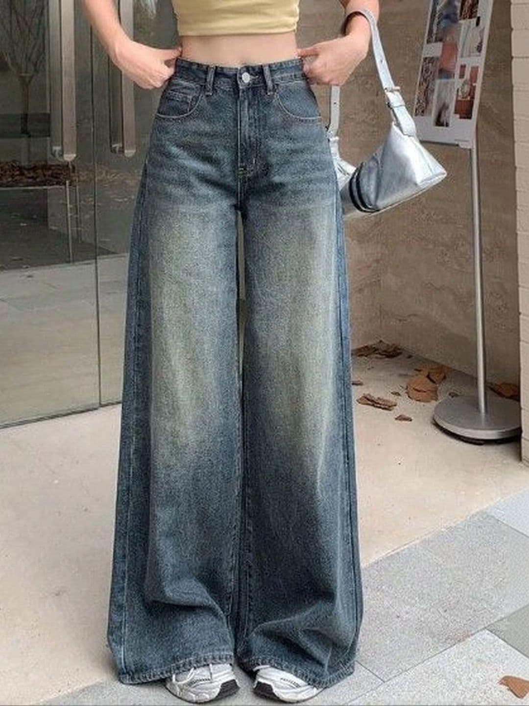 Encrypt Women High-Rise Light Fade Jeans - view 1