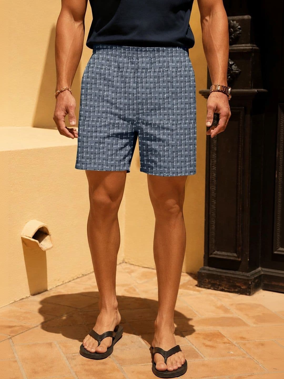 FTX Printed Cotton Mid-Rise Boxers - view 1