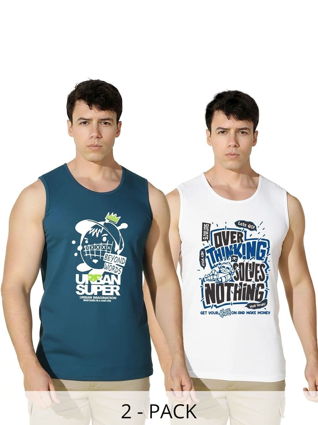 SLOWLORIS Men 2 Printed T-shirt - view 1