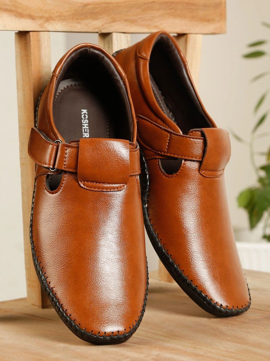 Kosher Men Shoe-Style Sandals - view 1