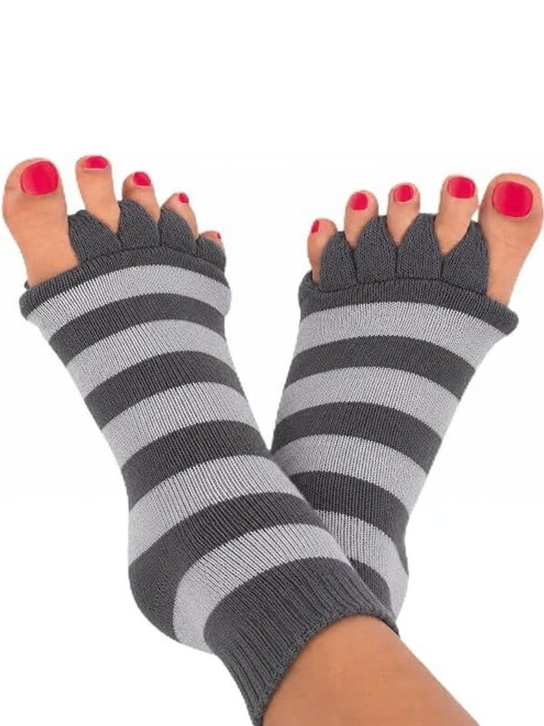 Moda Rapido Men Cotton Blend Striped Ankle Length Socks - view 1