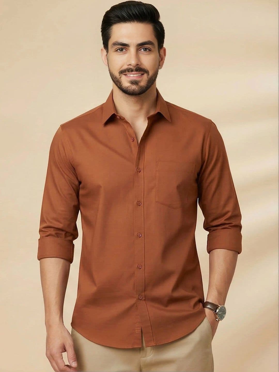 GENTSWAG Men Classic Casual Shirt - view 1