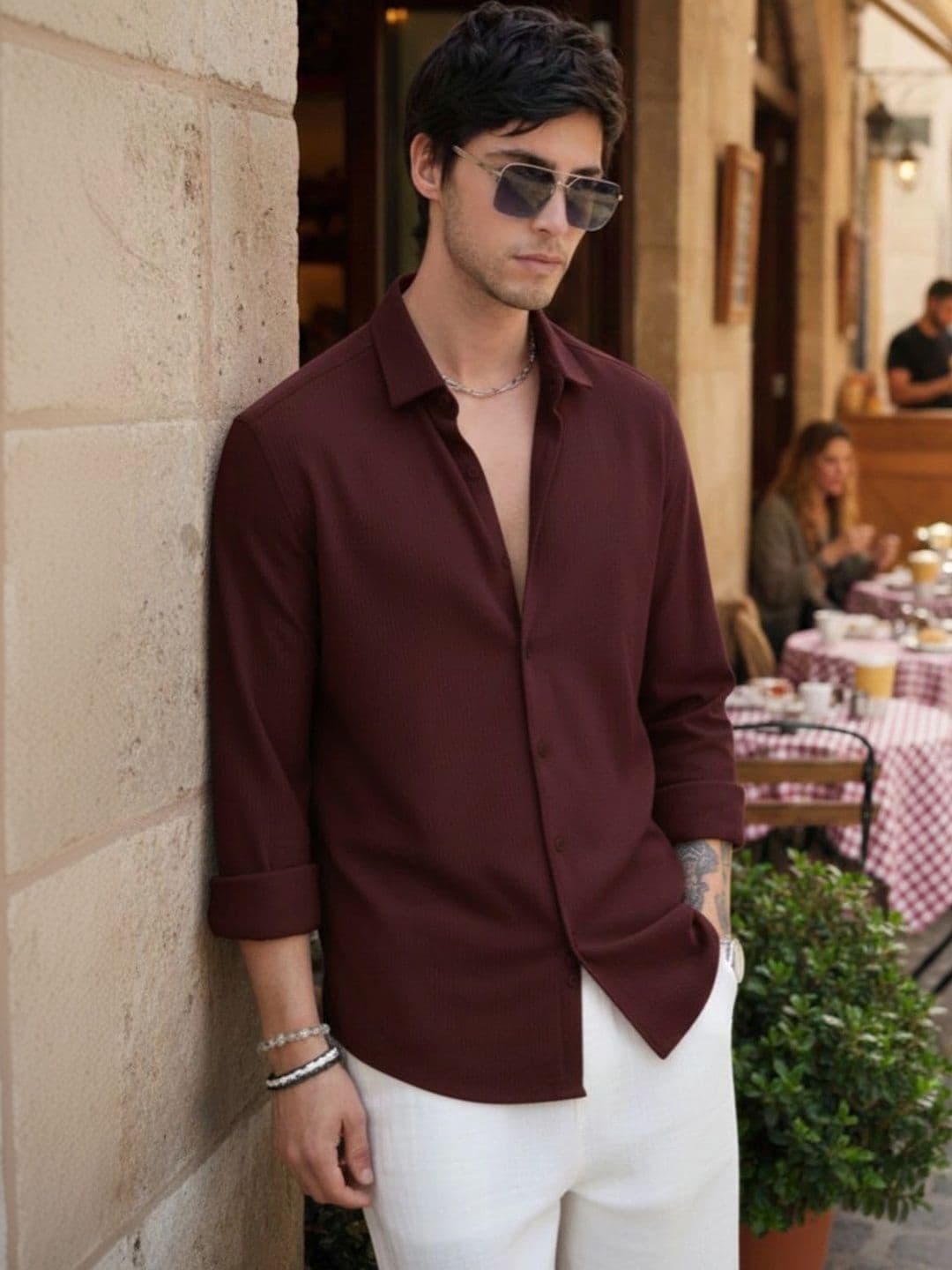 Ravyaah hub Men Casual Shirt - view 1