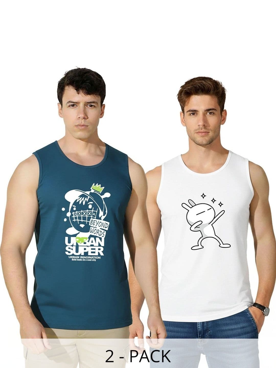 SLOWLORIS Men 2 Printed T-shirt - view 1