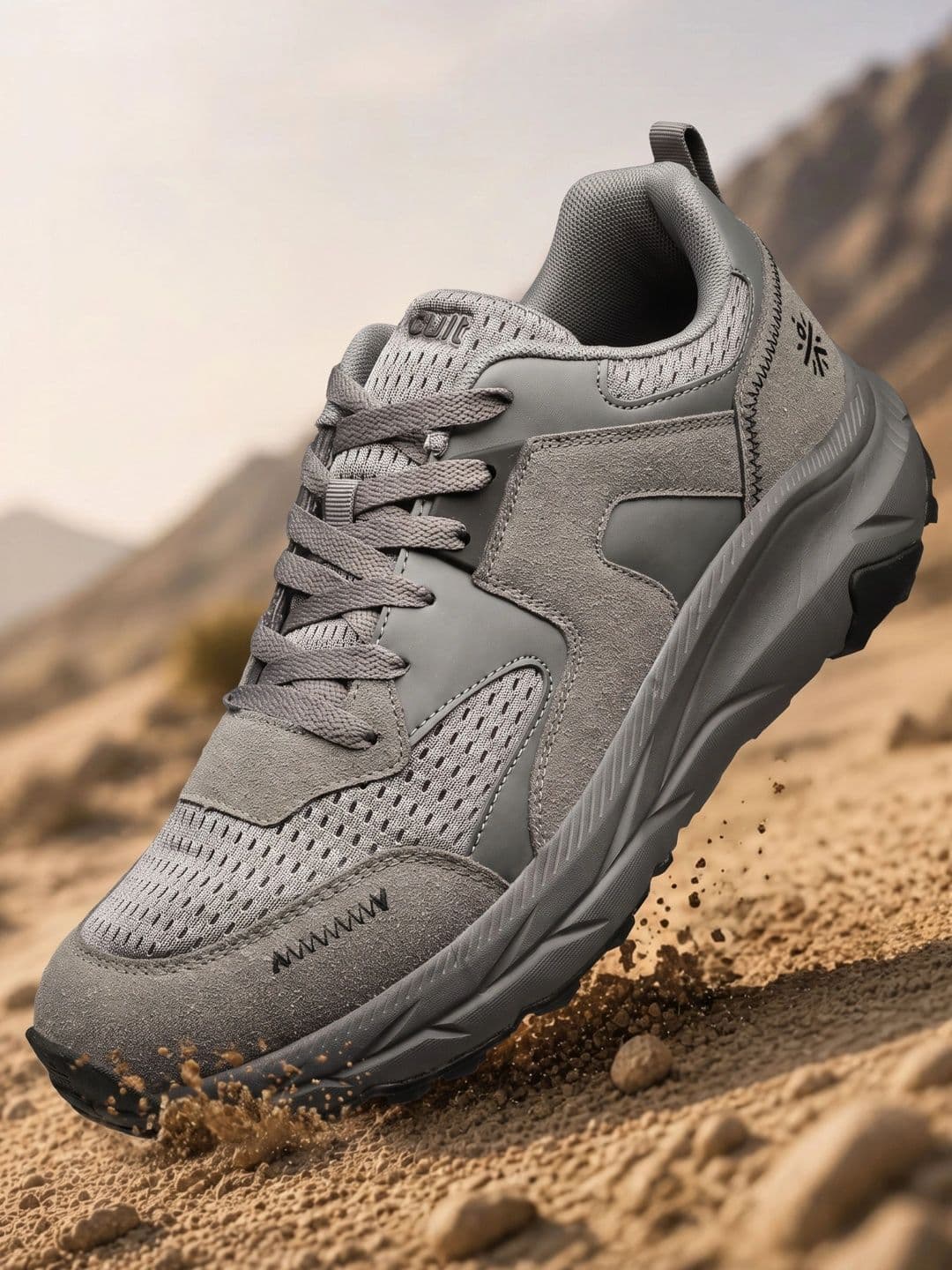 CULT Men Aerolume Outdoor Shoes - D. Grey & L. Olive - view 1