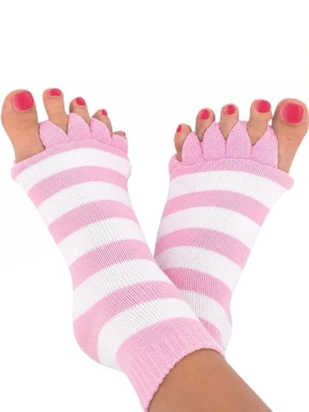 Moda Rapido Men Cotton Blend Striped Ankle Length Socks - view 1