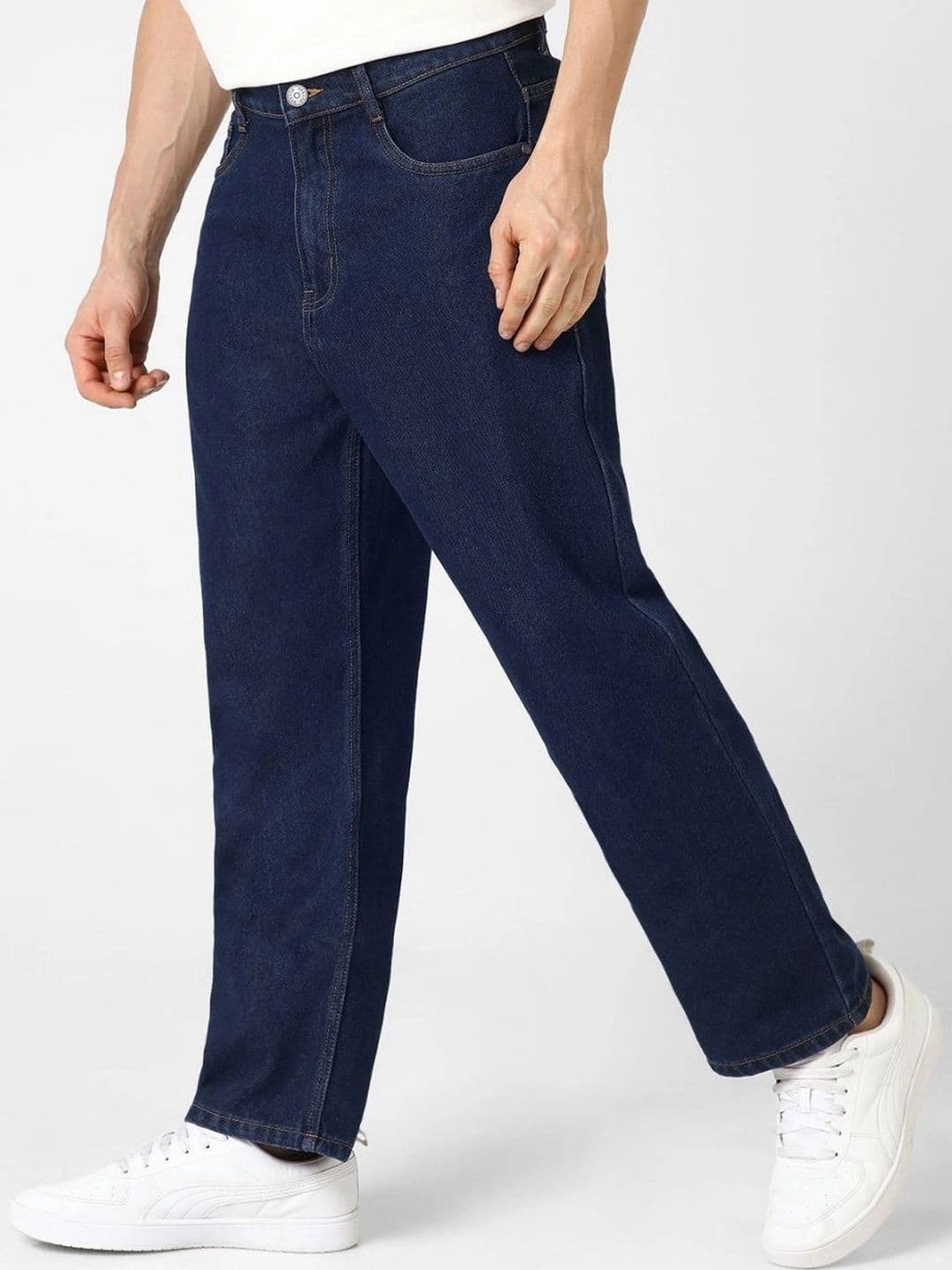 KIYANA IMITATION Men Comfort Straight Fit Mid-Rise Jeans - view 1