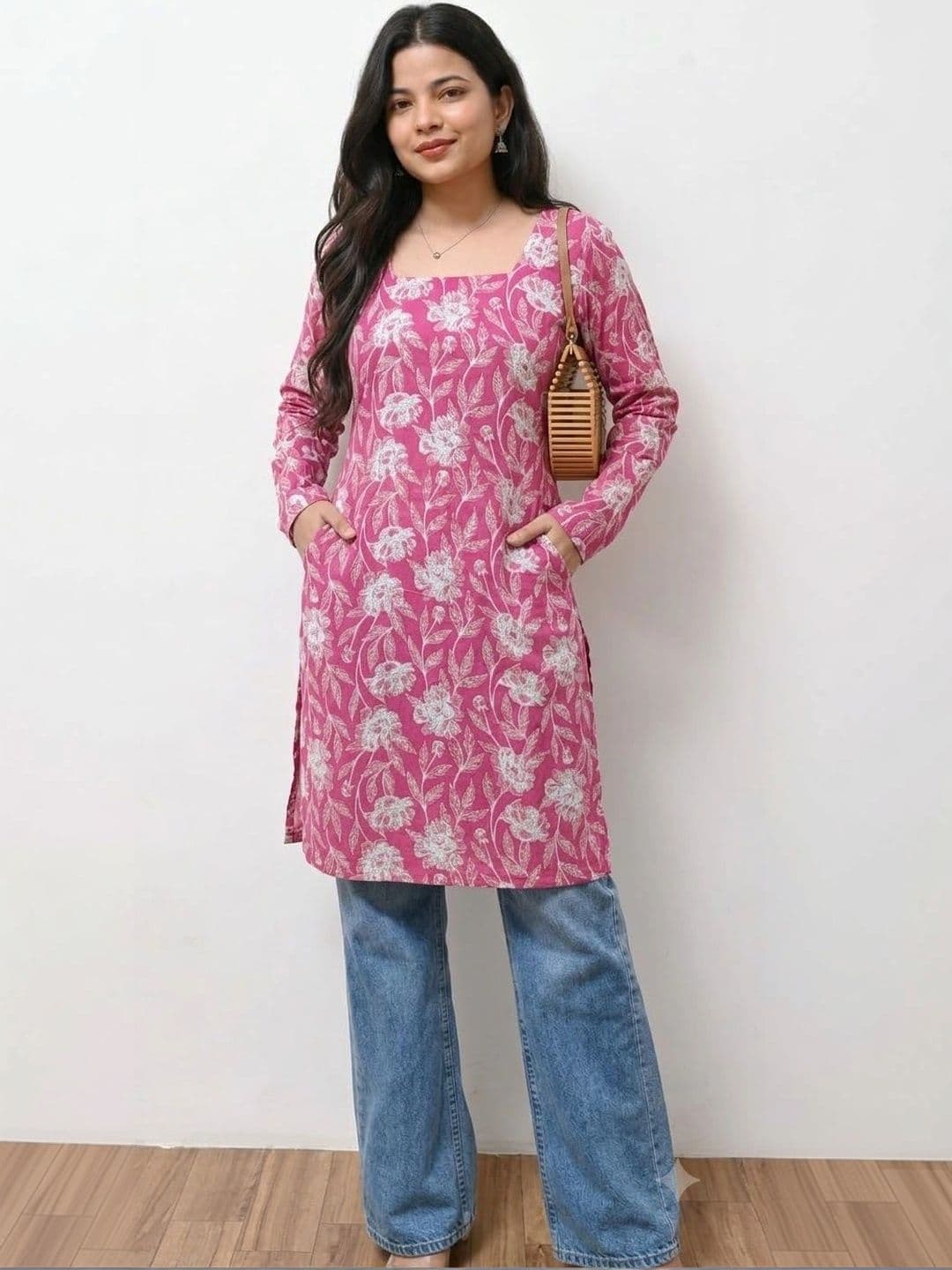 CHIRAAI Women Floral Printed Floral Kurta - view 1