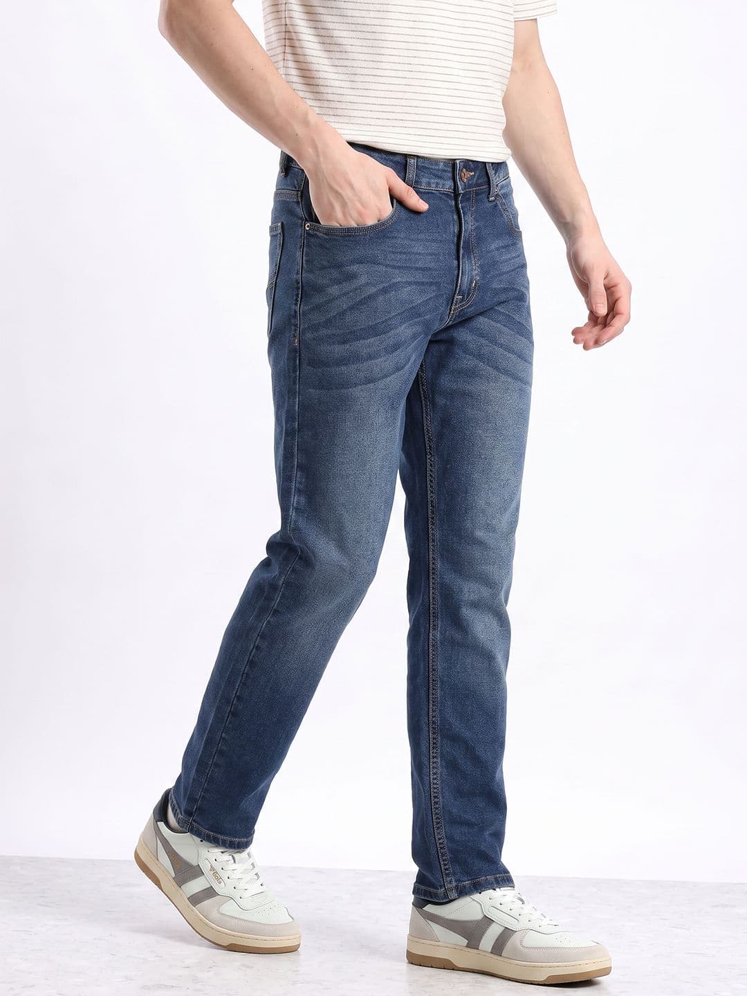 Aeropostale Men Tapered Fit Light Fade Jeans - view 1