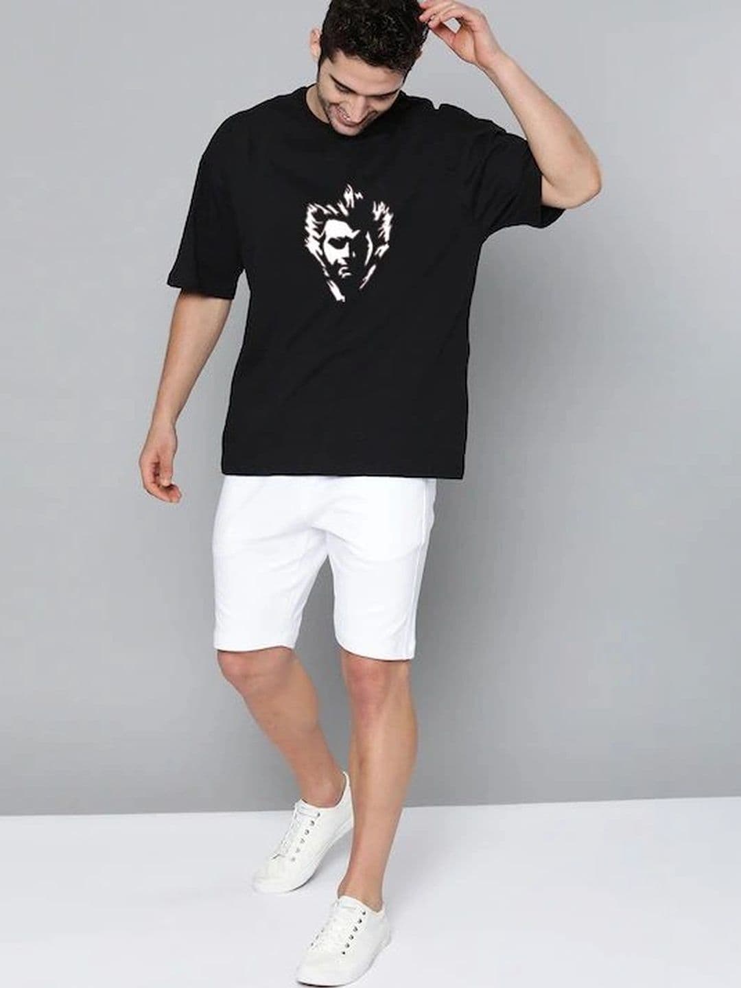 Moda Rapido X Organic Chics Men Printed Anti Odour T-shirt - view 1