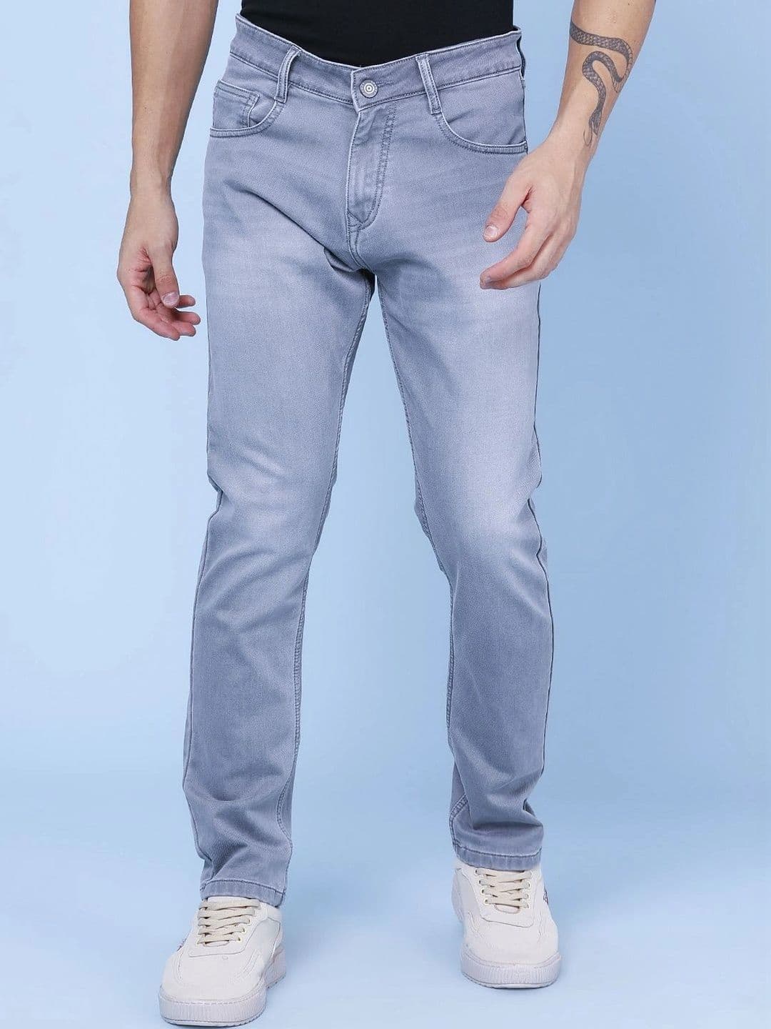 V-Mart Men Regular Fit Mid-Rise Jeans - view 1