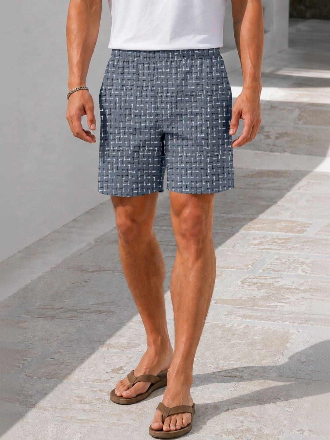 FTX Printed Cotton Mid-Rise Boxers - view 1