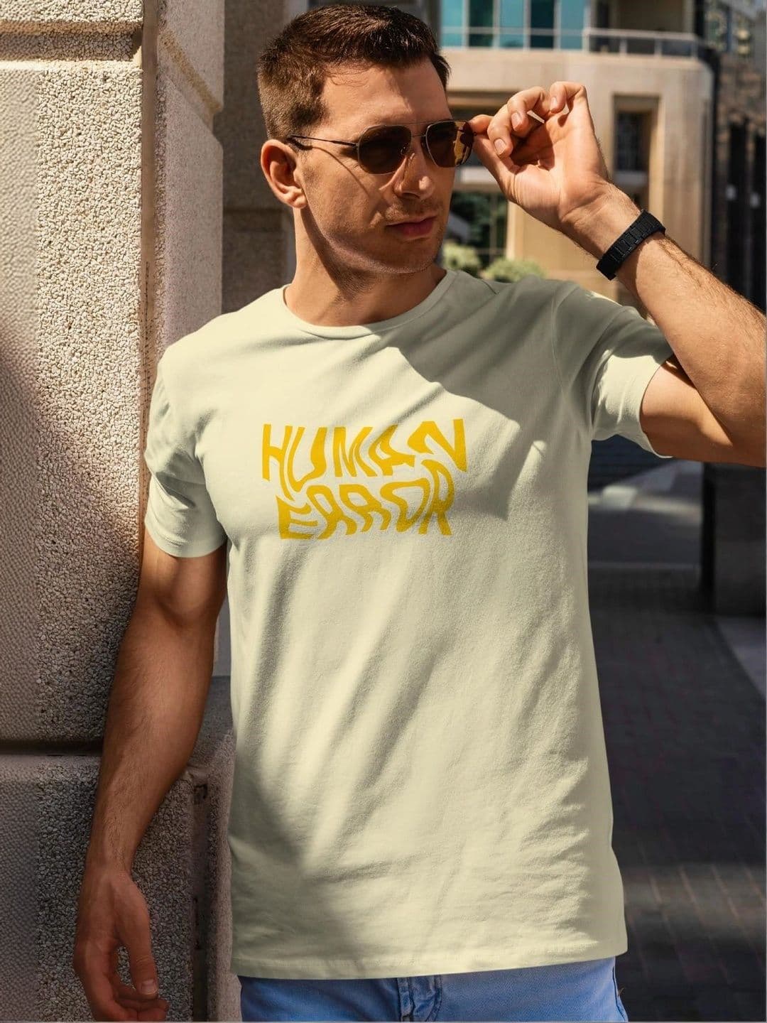 MERCHX Unisex Typography Printed T-shirt - view 1