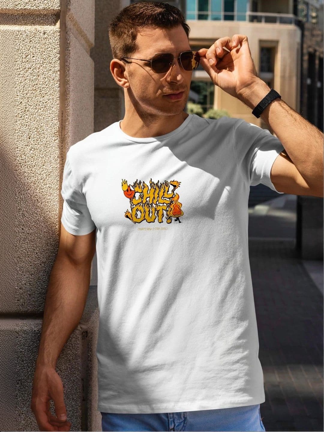MERCHX Unisex Typography Printed T-shirt - view 1