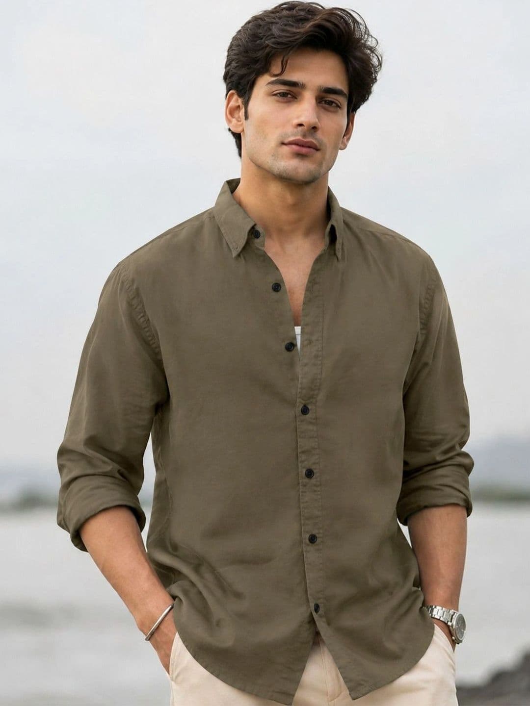 Zans and mens Men Standard Casual Shirt - view 1
