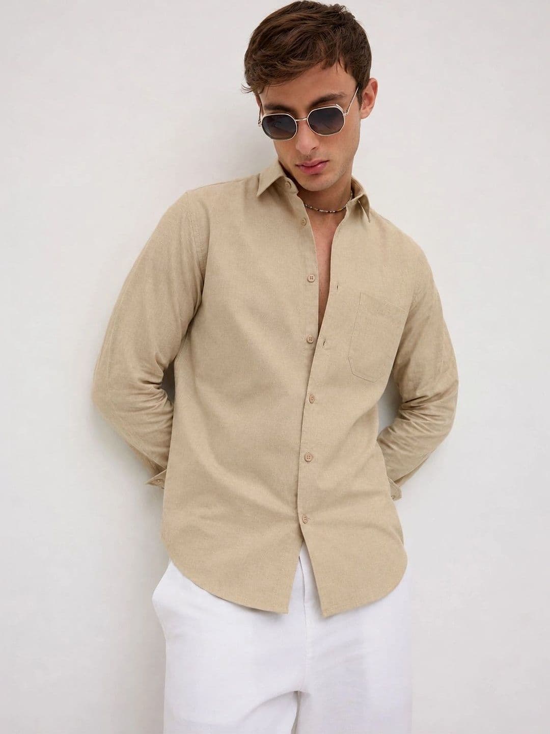 HERE&NOW Men Standard Casual Shirt - view 1