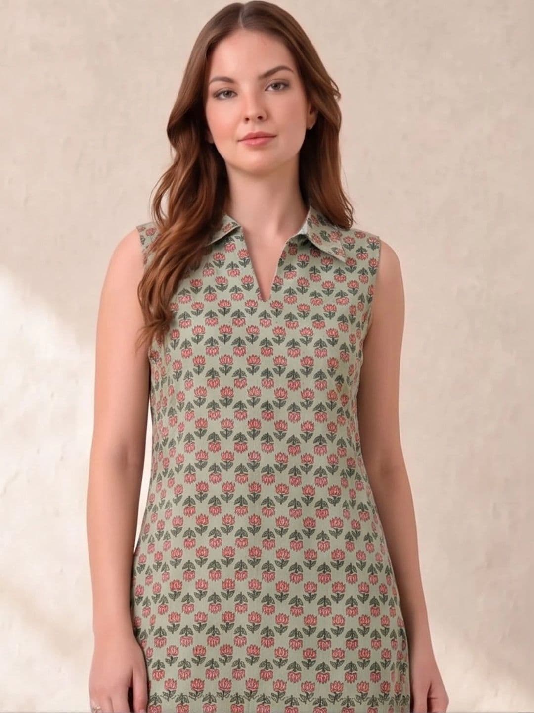 KALAMIR Women Floral Printed Floral Kurta - view 1