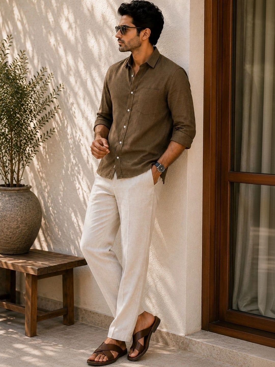 XENOR Men Slim Fit Casual Shirt - view 1