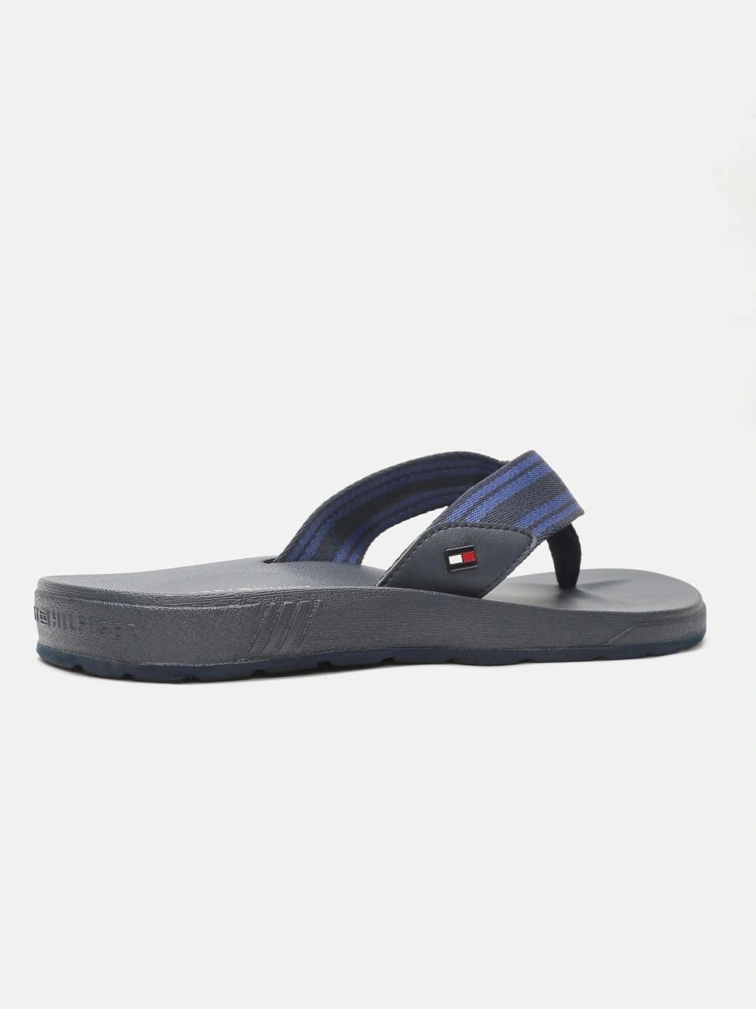 Tommy Hilfiger Men Striped Thong Flip-Flops - view 1