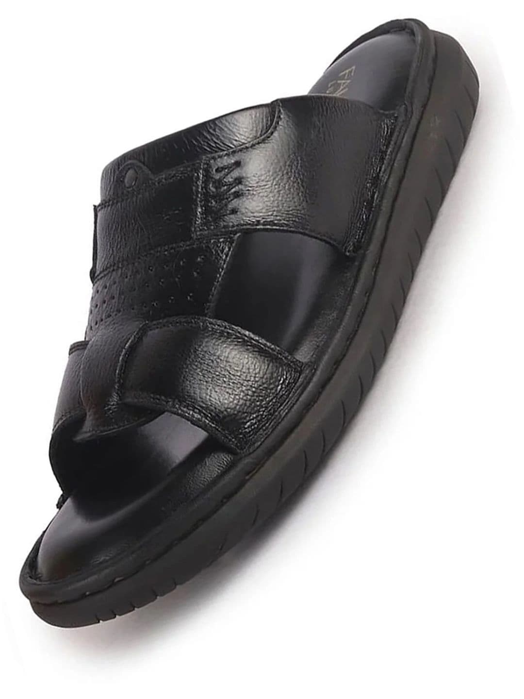 FAUSTO Men Leather Comfort Sandals - view 1