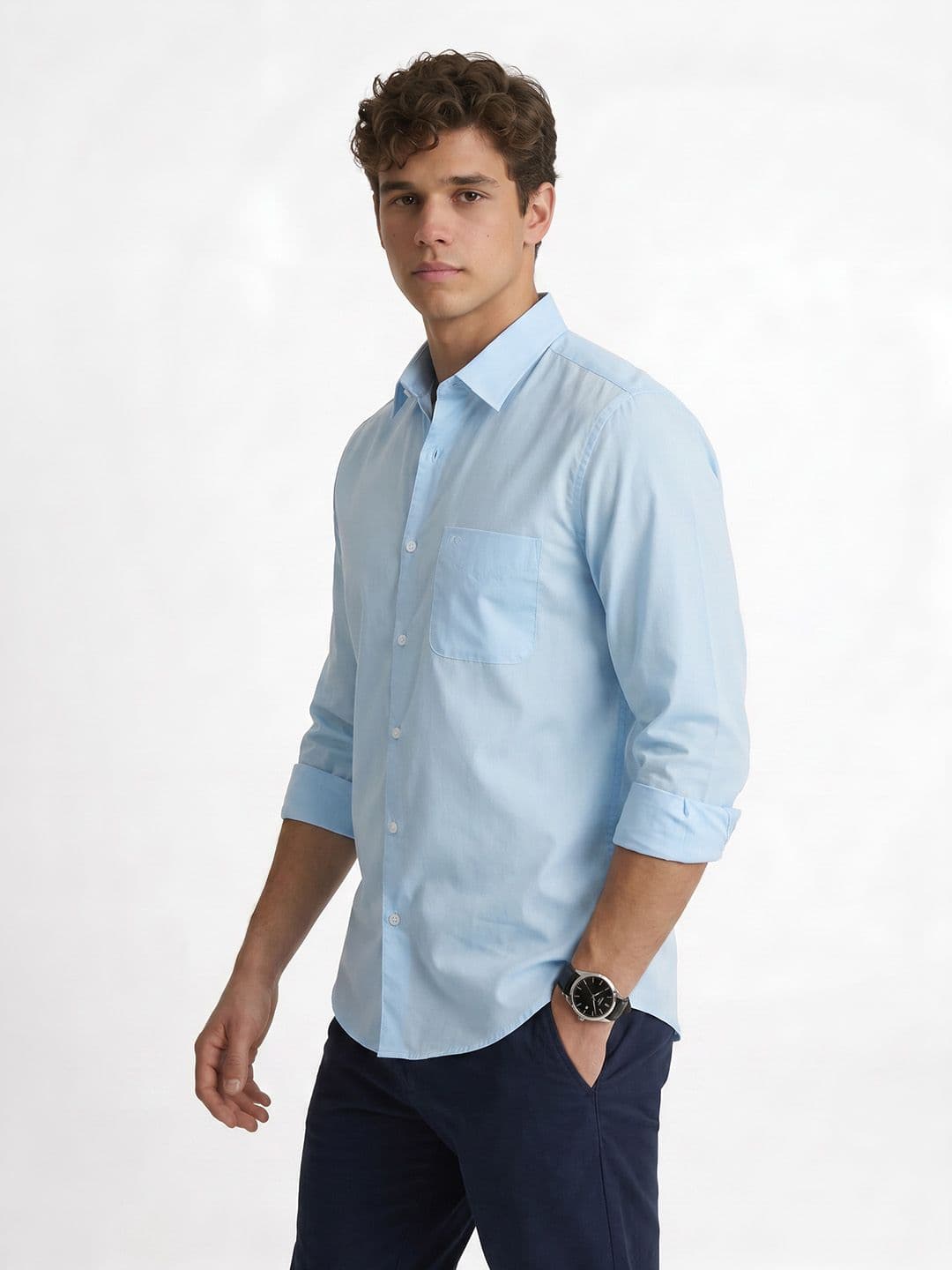Peter England Men Snug Slim Fit Casual Shirt - view 1