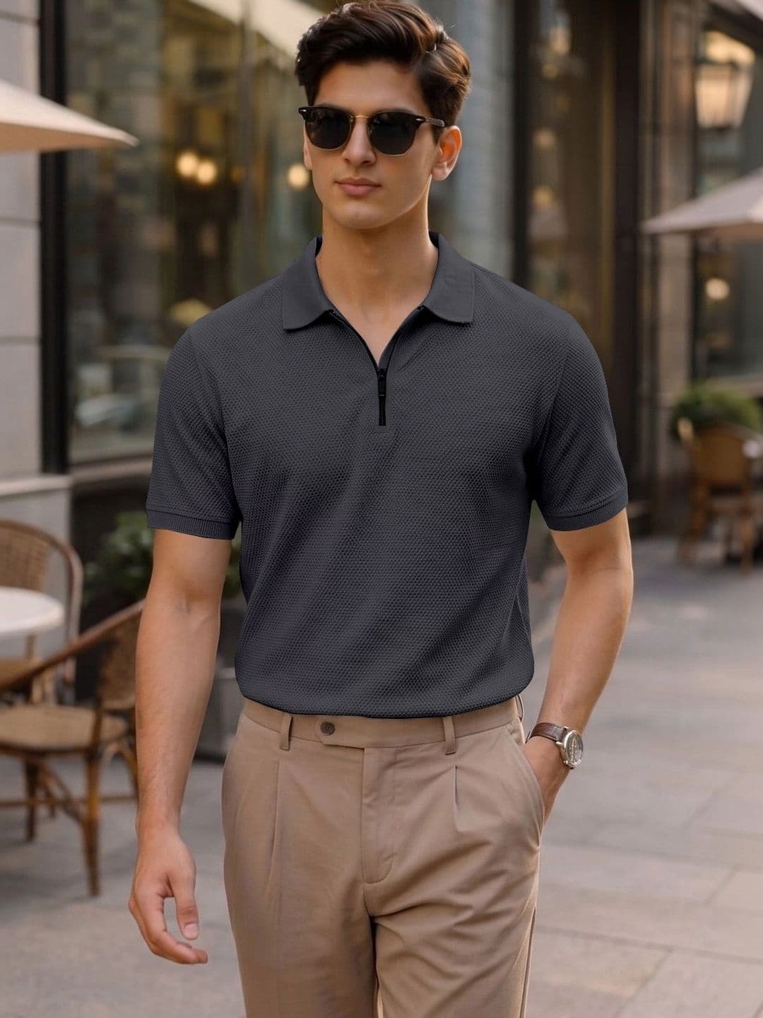 FTX Men Polo Collar T-shirt - view 1