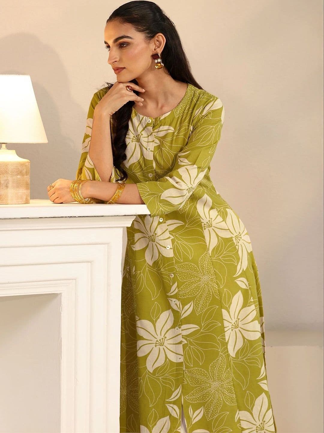 Libas Women Floral Printed Floral Kurta - view 1