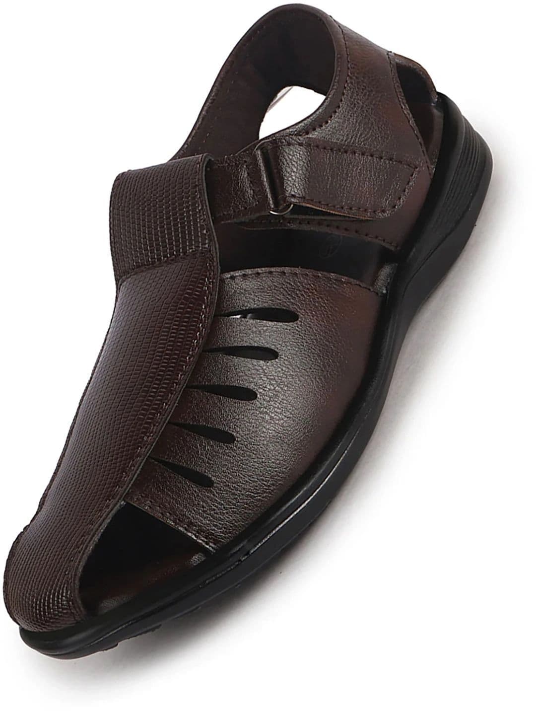 FAUSTO Men PU Shoe-Style Sandals - view 1