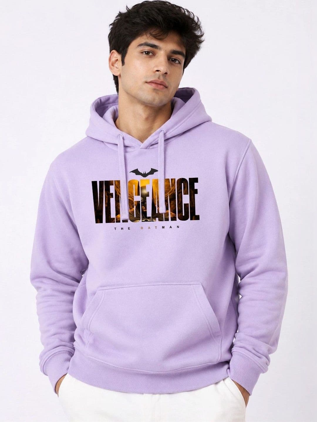 Moda Rapido X Organic Chics Men Printed Hooded Sweatshirt - view 1