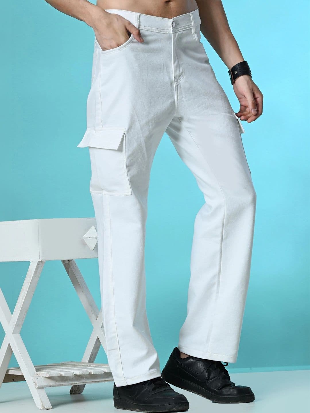 Metronaut Men Classic Regular Fit Mid-Rise Stretchable Jeans - view 1