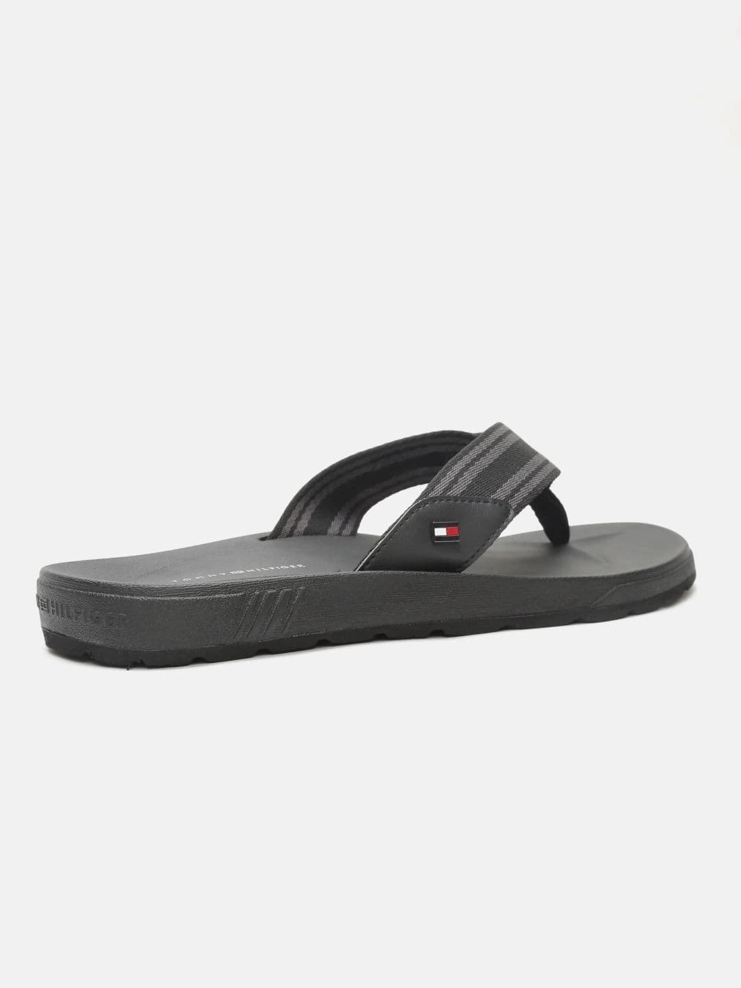 Tommy Hilfiger Men Striped Thong Flip-Flops - view 1
